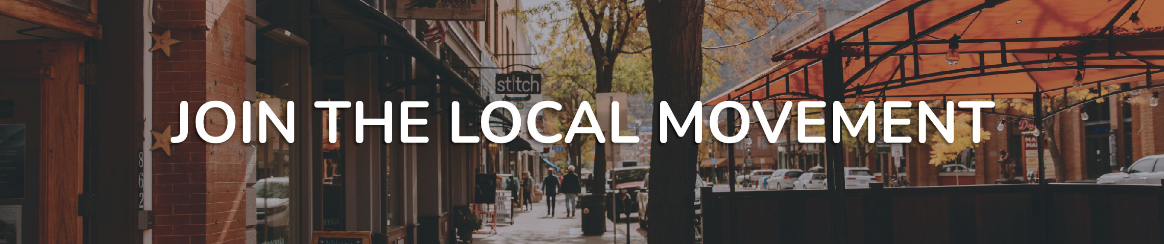 join the local movement